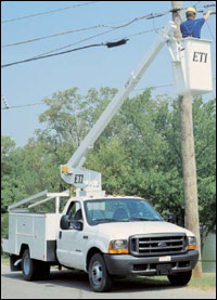 ETI Truck Mounted Telescopic Aerial Lift